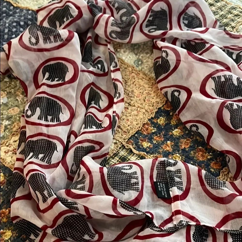 Elephant, eternity, scarf